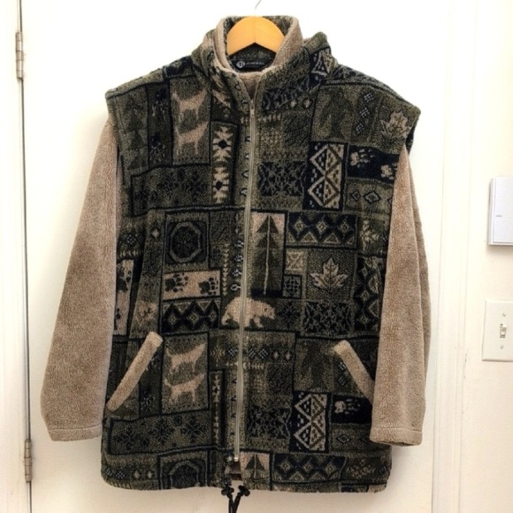 2 PIÈCES FLEECE JACKET SIZE SMALL